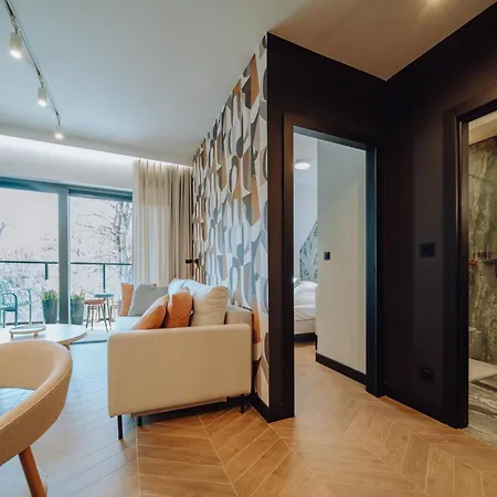 Apartament Ogrody Pieniawskie Dwupoziomowy Z Tarasem Na Dachu