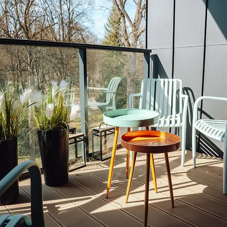 Apartament Ogrody Pieniawskie Dwupoziomowy Z Tarasem Na Dachu Polanica-Zdrój